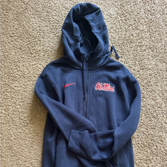 Nike Other - Men’s Nike L Ole Miss Zip Up Hoddie